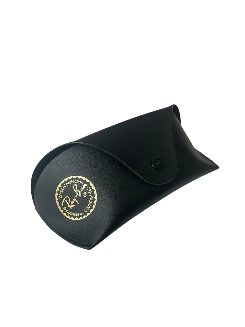 Ray-Ban Black Snap Clamshell Case for Eyeglasses Sunglasses Holder
